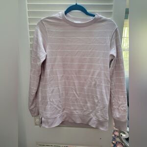 Stars Above XS Pink And White Sweatshirt